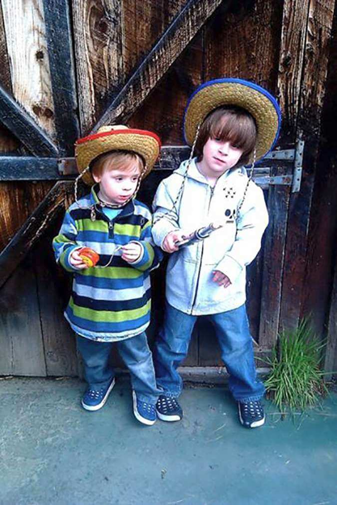 Young cowboys