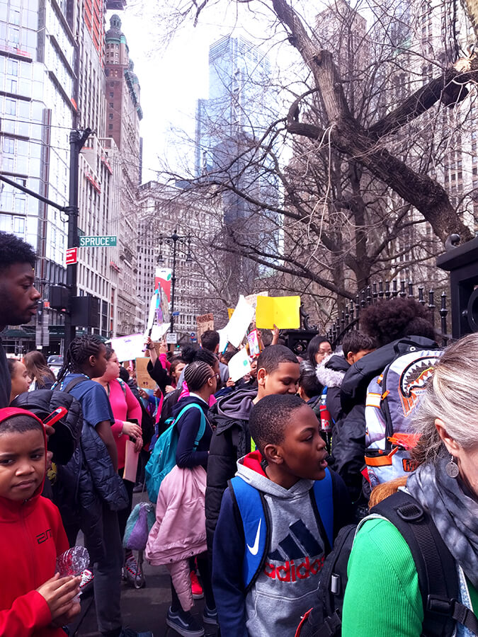 Youth Climate Strike, City Hall, New York City, March 15, 2019