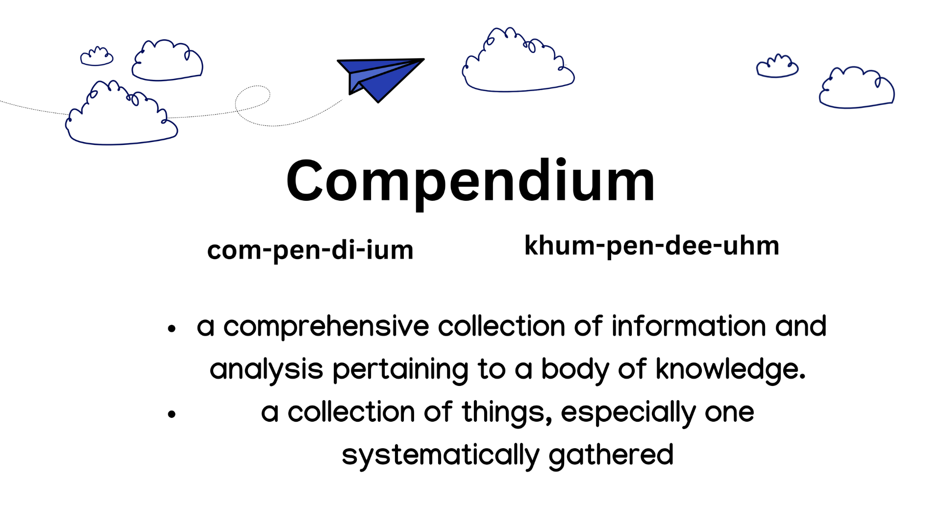 Compendium Definition
