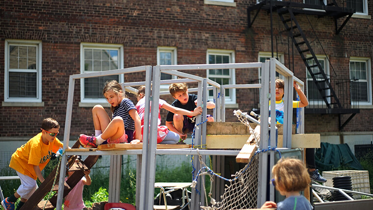 children building at play:groundNYC